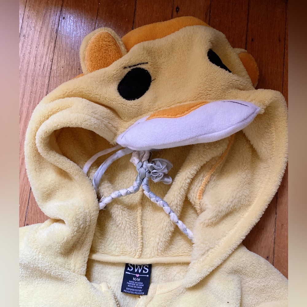 2 for $10 or 3 for $12- Yellow Lion Onesie with Ears